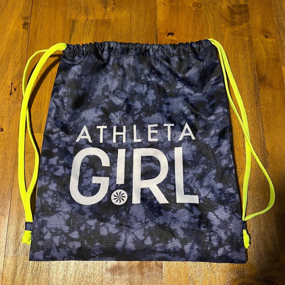 Athleta Girl youth kids drawstring backpack